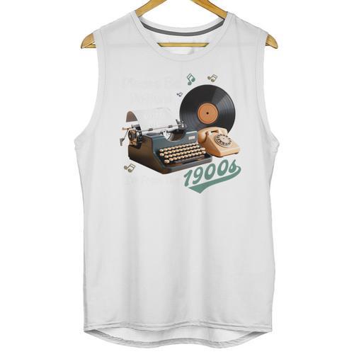 Please BePatient I'm From The 1900s Sarcastic Joke Premium Tri-Blend Unisex Tank Top - Figerry