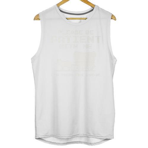 Please Patient I'm From The 1900s Boomer Meme Premium Unisex Tank Top - Figerry