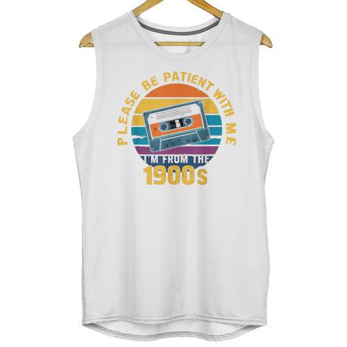 Please Be Patient With Me I'm From The 1900s Dad Unisex Tank Top - Figerry