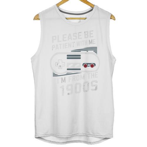 Please Be Patient I'm From The 1900s Father's Day Premium Unisex Tank Top - Figerry
