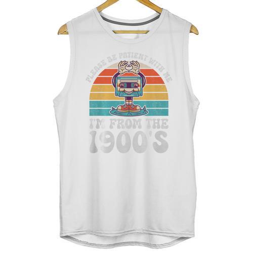 Please Be Patient With Me I'm From The 1900s Kawaii Premium Tri-Blend Unisex Tank Top - Figerry