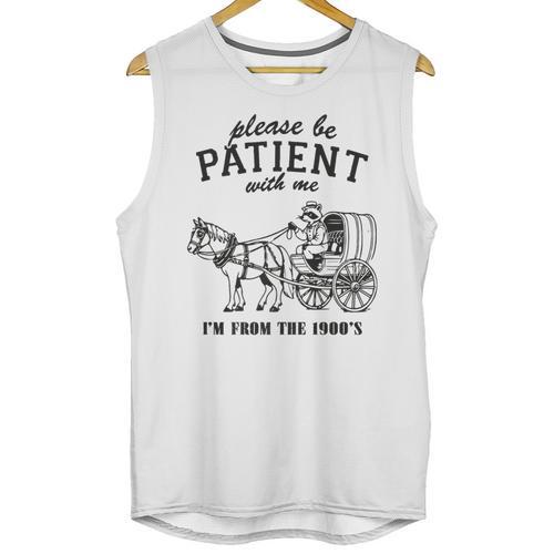 Please Be Patient I'm From The 1900s Raccoon Lover Premium Unisex Tank Top - Figerry