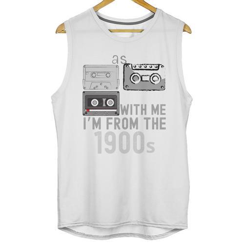 Please Be Patient With Me I'm From The 1900s Retired Fathers Unisex Tank Top - Figerry