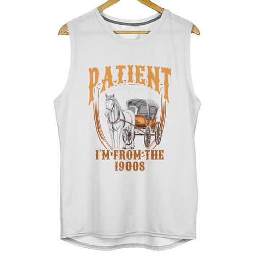 Please Be Patient With Me I'm From The 1900s Vintage Lover Unisex Tank Top - Figerry