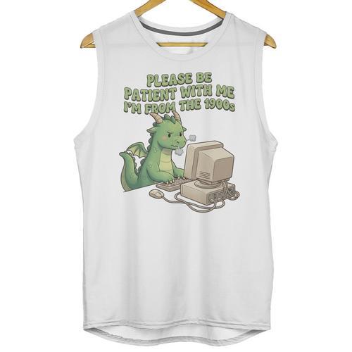 Please Be Patient I'm From The 1900s Vintage Men Women Unisex Tank Top - Figerry