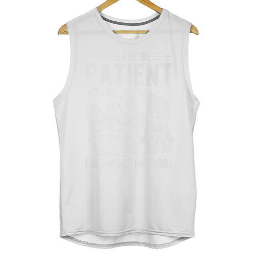 PLEASE BE PATIENT I'M FROM THE 1900s Vintage 1900s Retro Premium Unisex Tank Top - Figerry