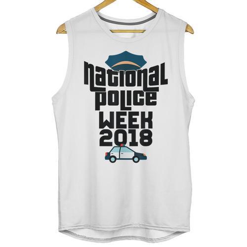 Police Officer National Week T-Shirt Graduation 2018 Unisex Tank Top - Best Gift Smart