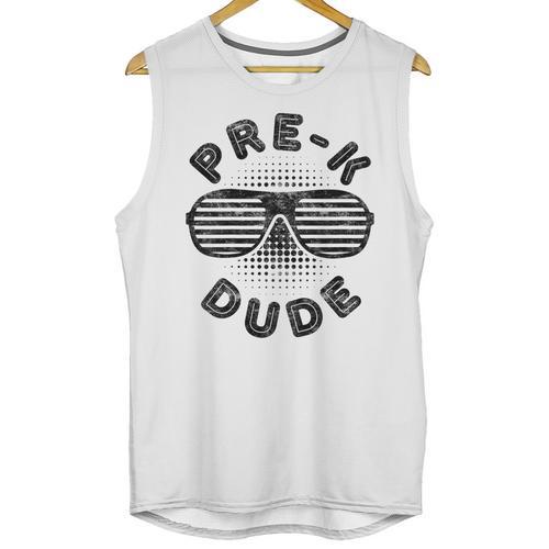 Pre-K Dude Shirt Boy Girl Graduation Back To School Unisex Tank Top - Best Gift Smart