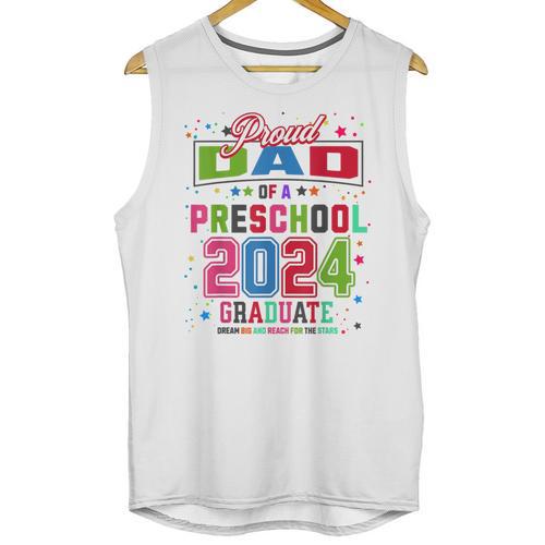 Pre School Graduation Idea For Dad & Preschool Graduation Unisex Tank Top - Best Gift Smart
