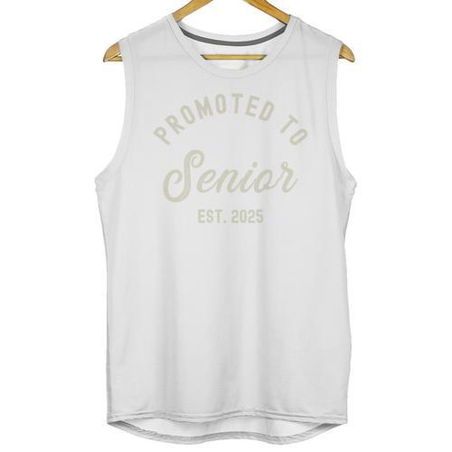 Promoted To Senior Est 2025 High School College Graduation Premium Unisex Tank Top - Best Gift Smart