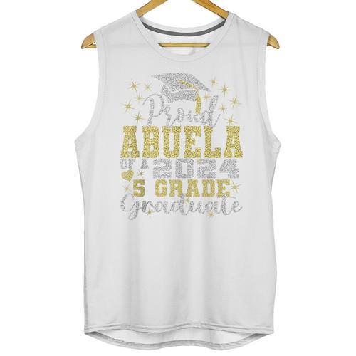 Proud Abuela Of 5th Grade Graduate 2024 Family Graduation Unisex Tank Top - Best Gift Smart