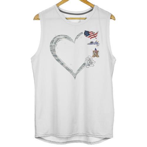 Proud Air Force Grandma Air Force Graduation Grandma USAF Unisex Tank Top - Best Gift Smart