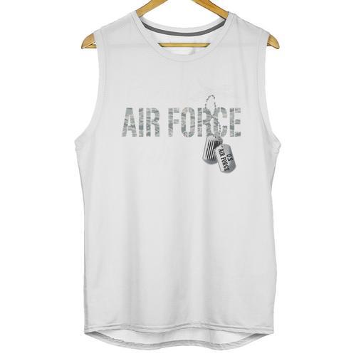 Proud Air Force Wife Air Force Graduation USAF Wife Unisex Tank Top - Best Gift Smart