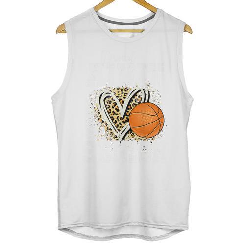 Proud Aunt Of A 2026 Senior Basketball Graduation Leopard Premium Tri-Blend Unisex Tank Top - Best Gift Smart