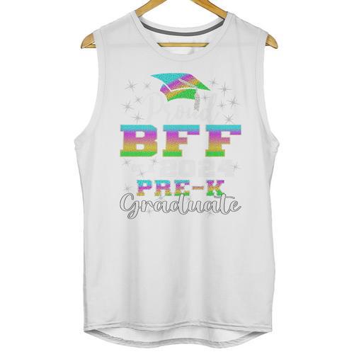 Proud Bff Of PreK School Graduate 2024 Graduation Bff Premium Unisex Tank Top - Best Gift Smart