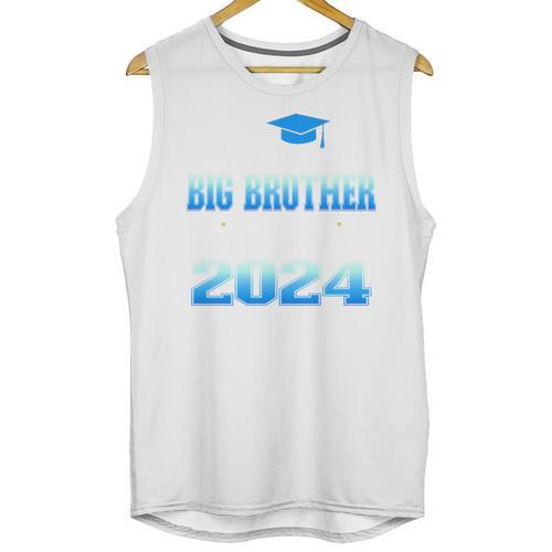 Proud Big Brother Of 5th Grade Graduate 2024 Graduation Unisex Tank Top - Best Gift Smart