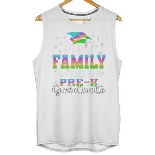 Proud Family Of PreK School Graduate 2024 Graduation Family Premium Unisex Tank Top - Best Gift Smart