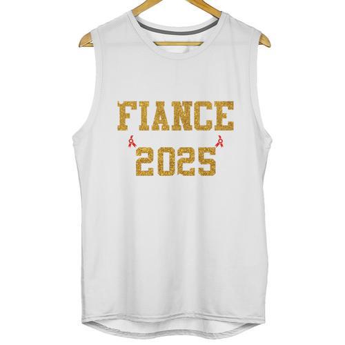 Proud Fiance Of A 2025 Graduate Fiance Graduation 2025 Senio Unisex Tank Top - Best Gift Smart