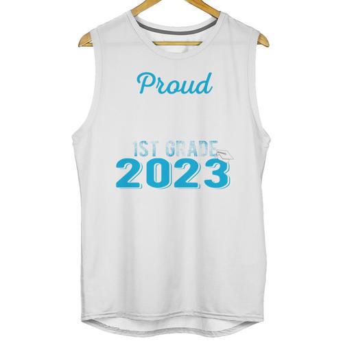 Proud Great Grandpa Of 1st Grade Graduate 2023 Graduation Unisex Tank Top - Best Gift Smart