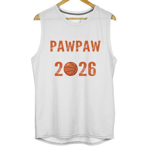Proud PAW PAW Of 2026 Senior Basketball Student Graduation Unisex Tank Top - Best Gift Smart