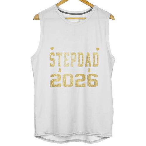 Proud Stepdad Of A 2026 Graduate Class Of Graduation Premium Tri-Blend Unisex Tank Top - Best Gift Smart