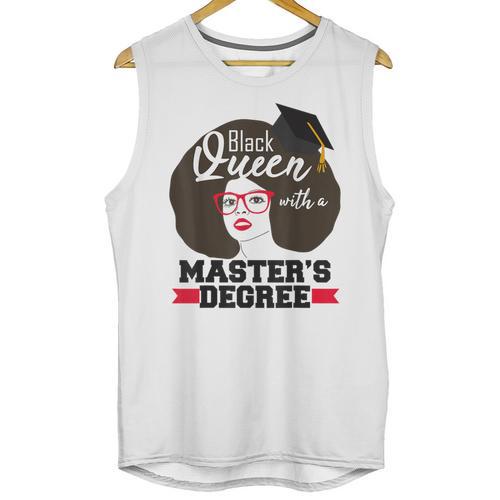 Queen Masters Degree Graduation Social Work MSW MPH Unisex Tank Top - Best Gift Smart