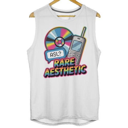 Rare Aesthetic Retro Nostalgia Y2K Vibes Unisex Tank Top - Figerry