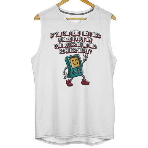If You Can Read This Gamer Humor Gaming Introvert Unisex Tank Top - Raresse