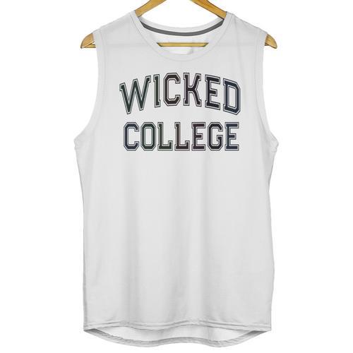 Retro Anti Social WICKED COLLEGE Introvert Stay Away From Me Unisex Tank Top - Raresse