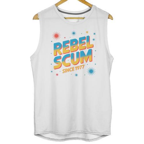 Retro Sci Fi Star Rebel 1977 Space Vintage Nerd Nostalgia Premium Unisex Tank Top - Figerry