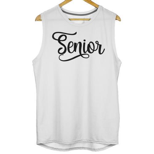 That Says Senior Cursive Script Graduation Unisex Tank Top - Best Gift Smart