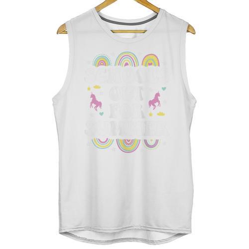 School's Out For Summer Unicorn Graduation Teacher Student Unisex Tank Top - Best Gift Smart