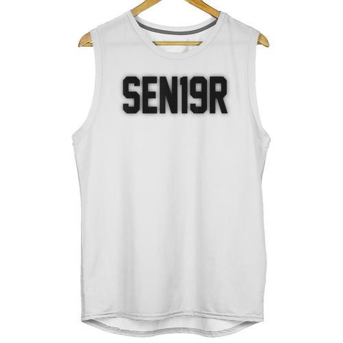 SEN19R Senior 2019 High School Graduation Party T-Shirt Unisex Tank Top - Best Gift Smart
