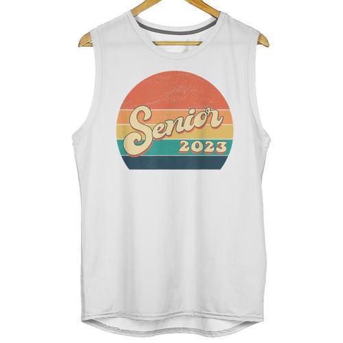 Senior 2023 Graduation My Last First Day Of Class Of 2023 Unisex Tank Top - Best Gift Smart