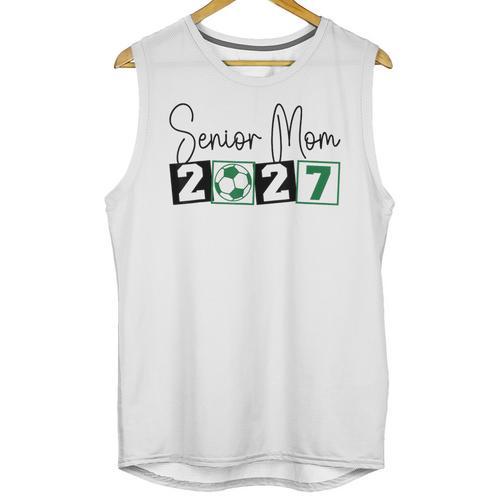 Senior 2027 Soccer Mom Final Season Class Of 2027 Graduation Unisex Tank Top - Best Gift Smart