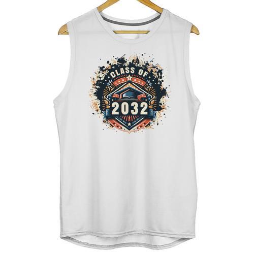 Senior 2032 Class Of 2032 Seniors Graduation 2032 Senior 32 Unisex Tank Top - Best Gift Smart