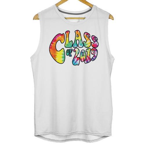 Senior Class Of 2019 Boho Tie Dye Graduation Unisex Tank Top - Best Gift Smart