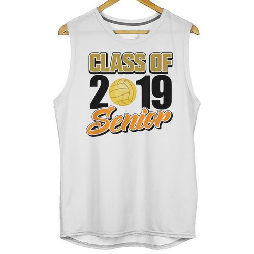 Senior Class Of 2019 Tshirt Graduation School Volleyball Unisex Tank Top - Best Gift Smart