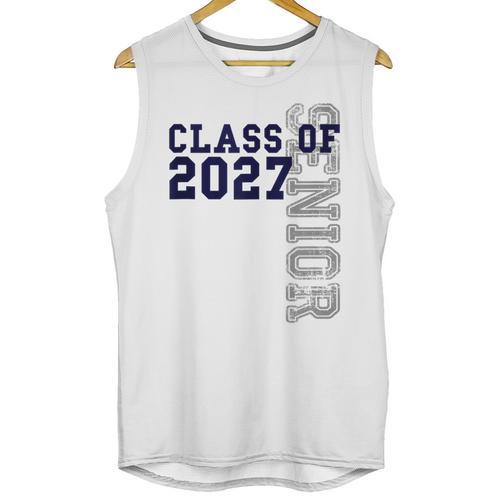 Senior Class Of 2027 Graduation Year High School & College Unisex Tank Top - Best Gift Smart