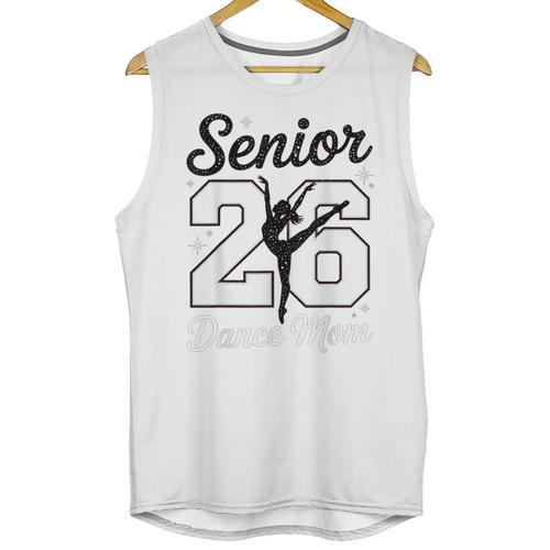 Senior Dance Mom Class Of 2026 Dancer Daughter Graduation Unisex Tank Top - Best Gift Smart