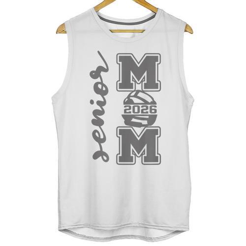 Senior Mom 2026 Wrestling Athlete Proud Parent Graduation Unisex Tank Top - Best Gift Smart
