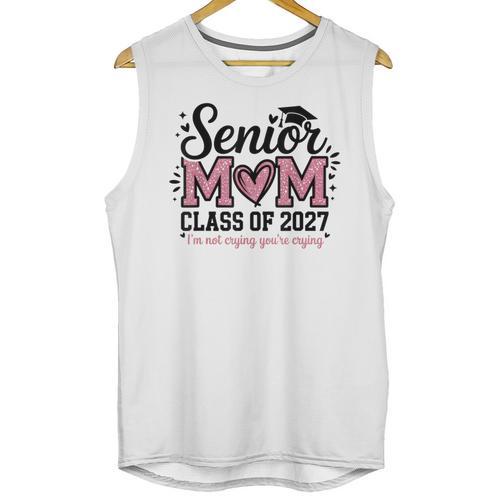 Senior Mom 2027 Class Of 2027 Graduation Proud Senior Mother Unisex Tank Top - Best Gift Smart