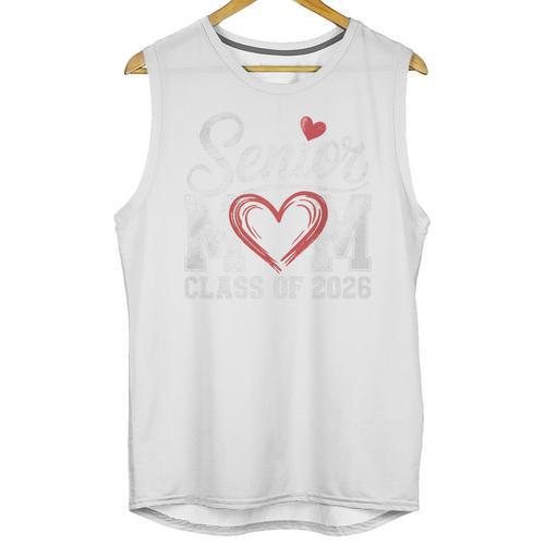 Senior Mom Class Of 2026 Graduation Senior 2026 Mom Unisex Tank Top - Best Gift Smart