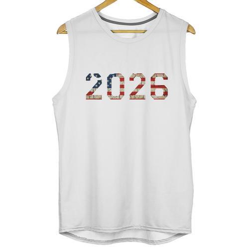 Senior Year 2026 American Flag USA Graduation Class Of 2026 Unisex Tank Top - Best Gift Smart