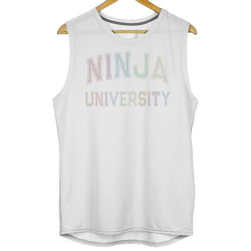 Silly Graduate NINJA UNIVERSITY Stay Away From Me Introvert Unisex Tank Top - Raresse