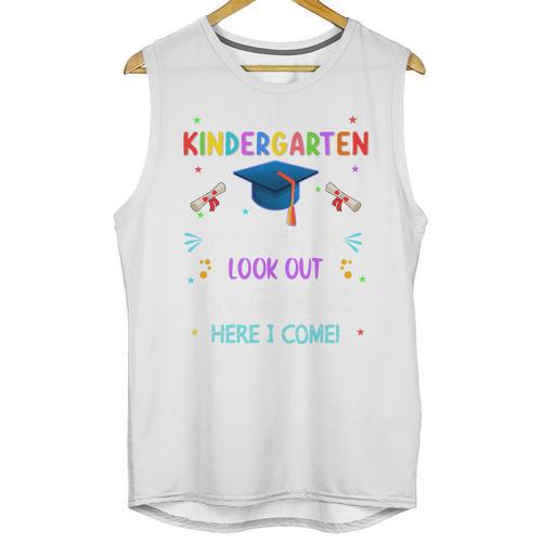 So Long Kindergarten Graduation Look Out 1st Grade 2025 Kids Premium Tri-Blend Unisex Tank Top - Best Gift Smart