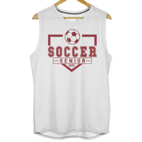 Soccer Senior Night Soccer Senior 2025 Graduation 33 Unisex Tank Top - Best Gift Smart