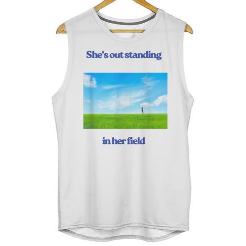 Out Standing In Her Field Graduation Tee Unisex Tank Top - Best Gift Smart