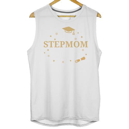 My Stepmom Did It Proud Class Senior Graduate Graduation Unisex Tank Top - Best Gift Smart