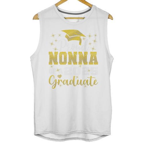 Super Proud Nonna Of 2025 Graduate Senior Graduation Family Premium Unisex Tank Top - Best Gift Smart